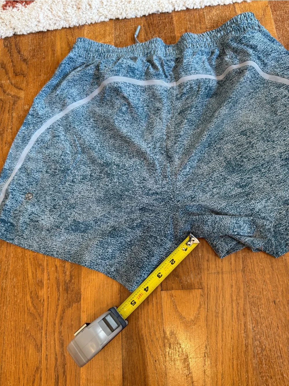lululemon athletica Men's pace breaker Slate Athletic Shorts